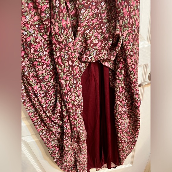 NWT Entro boutique fall floral maxi dress - Picture 5 of 6